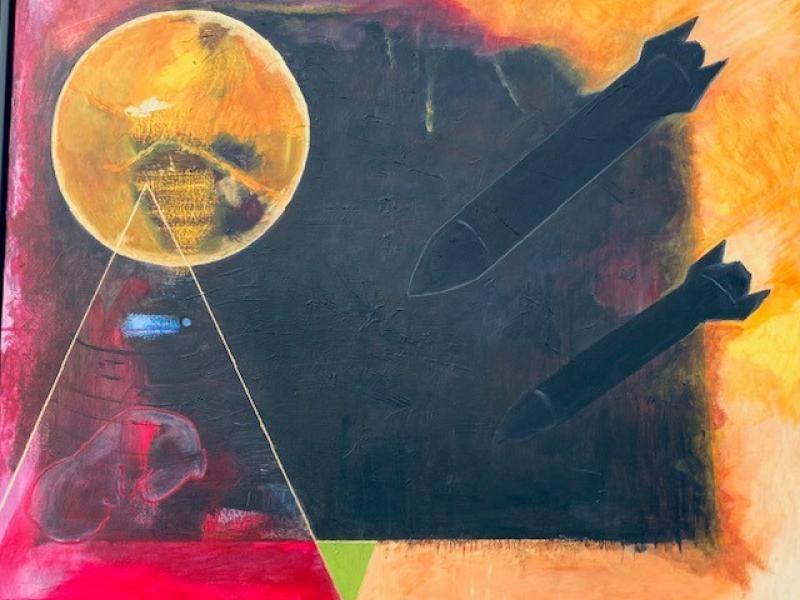 Maleri af Trille Tøttrup Voetmann