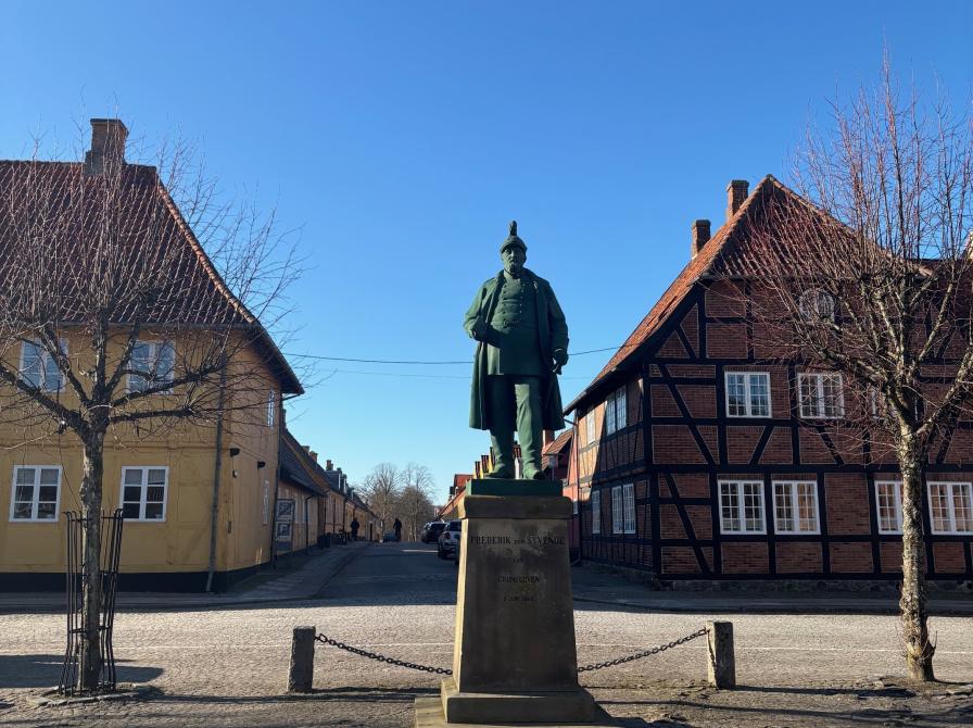 Fotografi af Sorø Torv