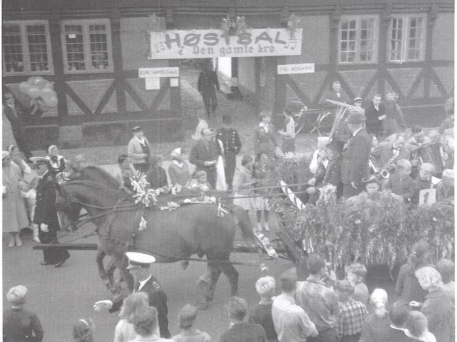 Sorø Museum i slutning af august 1959, byfest / høstfest